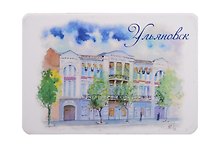 Магнит картон Кинотеатр Художественный (Ульяновск) (МК/421/002)