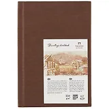 Скетчбук А6 62л "Travelling sketchbook"  слоновая кость, рисов.бумага 130г/м2, книжный п-т, Гознак