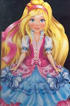 Принцесса (бол.) (картон) (Книга-кукла) (Омега)