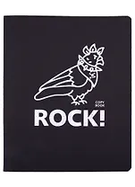 Тетрадь в клетку Listoff, "Total Black. Punk", 48 листов, в ассортименте