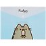Папка-конверт на кнопке А4 "Pusheen" - 0