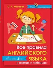 Английский язык.Все правила в схемах и таблицах