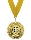 Медаль подарочная С юбилеем 65 лет (med02-100)