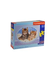 Пазл Castorland MIDI Котята на одеяле 120эл. В-13111