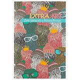 Ежедневник «Extra Art. Озорные совы» Listoff, недатированный, 96 листов, А5+