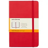 Записная книжка Moleskin Classic Medium, красная, 120 листов, А6+