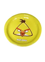 Angry Birds одноразовая картонная тарелка Желтая птица (6шт)