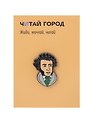 Значок металлический Пушкин (Пуш1)