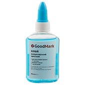 Клей канцелярский GoodMark, 40 г, цветной - 0