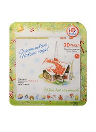 Пазл IQ 3D PUZZLE Рождественский дом