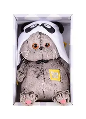 Игрушка мягкая Budi Basa, Басик BABY в шапке - панда (20 см) (BB-070)