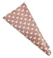 Бумага упаковочная 70*100см "Оленята" глянц., инд.уп.