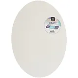 Овальный холст на картоне, 25 х 35 см