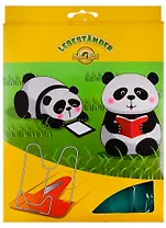 Подставка для книг/учебников, пластик+металл, ассорти