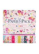 Набор бумаги для скрапбукинга Perfect Craft "Цветущее лето" 30.5см*30.5см 017-SB