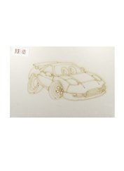 Трафарет Машинка (А4) (314) (упаковка)