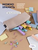 Пенал-косметичка  "Elegance", бежевый, Yoi - 1