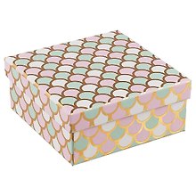 Подарочная коробка «Pastel fish-scale» маленькая