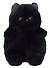 Мягкая игрушка Кот с желтыми глазами (черный) (40см) (12-09602026-L3) - 1