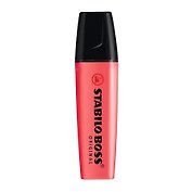 Текстовыделитель "BOSS ORIGINAL" красный, 2-5мм, STABILO
