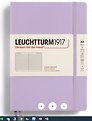 Книга для записей A5, 125 листов в линейку "Smooth Colours", твердая обложка, цвет сиреневый, Leuchtturm1917