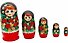 Матрёшка 5 в 1 расписная МИКС (16см) (5402564) - 0