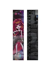 Линейка 15см "Мonster high" 3D, таблица умножения, пластик, инд.уп., ассортиCentrum