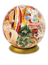 Шаровый Пазл Мастерская Деда Мороза (540деталей, 23см) (A2612_09)