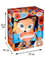 Набор для творчества, Чудо-Творчество, Подушечка декоративная Лисичка