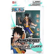 Экшн-фигурка Bandai  Ван Пис Луффи Дресс Роза (17см) (67776)