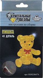 3D Crystal Puzzle Мишка L New