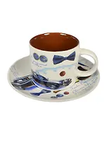 Набор чайный Авто на 1 персону в подарочной упаковке (356-065)