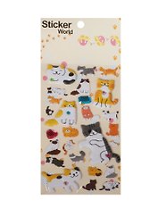 Наклейки Sticker World Коты (ZC-В016) (110975010) (3+) (упаковка)