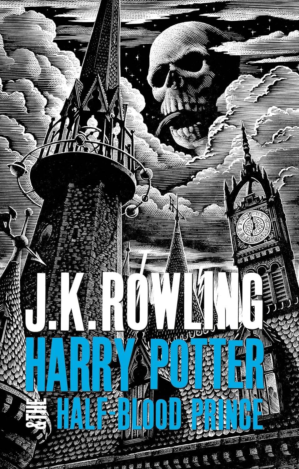 Обложка книги «Harry Potter and the Half-Blood Prince (J.K. Rowling) Гарри Поттер и Принц-полукровка (Дж К Роулинг)/ Книги на английском языке»