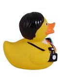 Игрушка для ванной, уточка резиновая FUNNY DUCKS "Уточка репортер" (1894) - 2