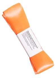 Лента атласная 1д (0,25 х 4,5 м )  оранжевый  (3070)