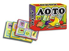 Игра, TopGame, Лото, Фрукты, овощи, цветы