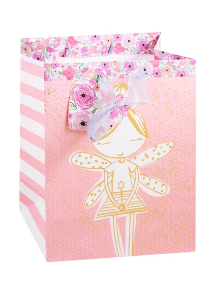 Пакет А5 23*18*10 "Фея" жен., бум.мат.ламинат - 0