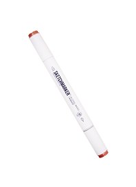 Маркер Sketchmarker двухсторонний на спирт.основе цв.BR10 Коричневый