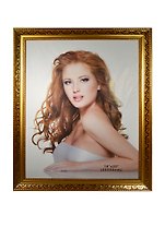 Фоторамка пластик 40*50 "Золото", Xianju Maojia Crafts Factory