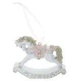 Украшение новогоднее Лошадка-качалка (8х2х5) (752669)
