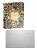 Дневник для ср. и ст.кл. "Плетеный узор" 7БЦ, мат.ламин., выб.лак, блестки, Unnika