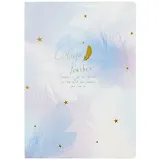 Тетрадь в линейку Feather, B5, 34 листа, в ассортименте