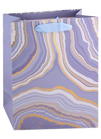 Пакет А4 32*26*12,5 "Blue marble" нейтр., бум.мат.ламинат 