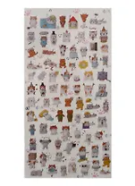 Наклейки бумажные Кошачий праздник 17043