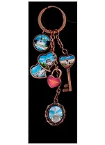 Брелок гроздь Кострома (металл цв.медь)