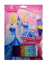Набор для творчества Оригами Чудо-творчество Disney/Дисней Princess™ Аппликация из фольги Золушка в замке