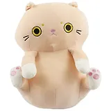 Мягкая игрушка  Кот сидит бежевый (35 см)