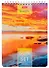Блокнот А5 80л кл. "Прекрасные закаты" 65г/кв.м, мел.картон, УФ-лак, жестк.подложка, гребень, ассорти - 0