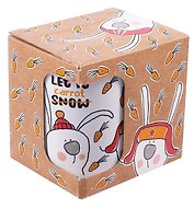 Кружка Символ года Зайцы Let it carrot (керамика) (330мл) (коробка) (K2022-67)